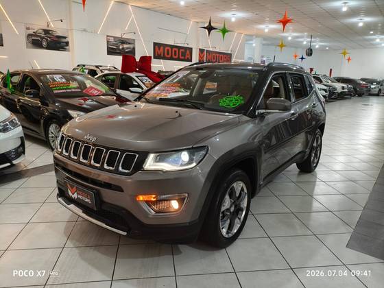 JEEP COMPASS 2.0 16V FLEX LIMITED AUTOMÁTICO JEEP COMPASS 2.0 16V FLEX LIMITED AUTOMÁTICO